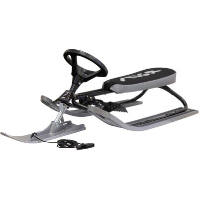 Stiga Snowracer Iconic Lenkschlitten (black/silver) Stiga Snowracer Iconic Lenkschlitten (black/silver)