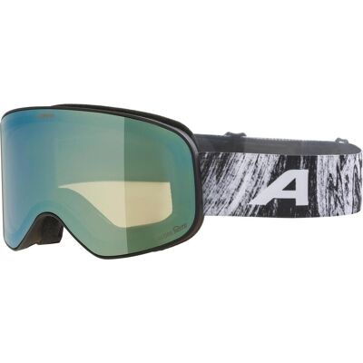 Alpina Slope Q-Lite Skibrille (833 black/glacier matt, Scheibe: Q-Lite green (S2)) Alpina Slope Q-Lite Skibrille (833 black/glacier matt, Scheibe: Q-Lite green (S2))