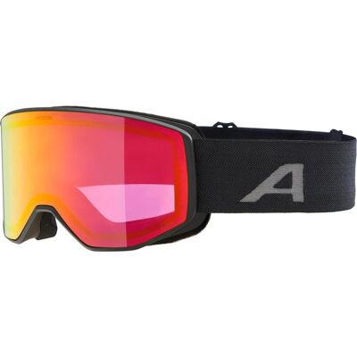 Alpina Venet Q-Lite Skibrille (831 black matt, Scheibe: red (S2)) Alpina Venet Q-Lite Skibrille (831 black matt, Scheibe: red (S2))