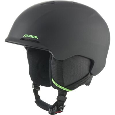 Alpina Junior Brix - Schwarz - Neon Matt - Helm Alpina Junior Brix - Schwarz - Neon Matt - Helm