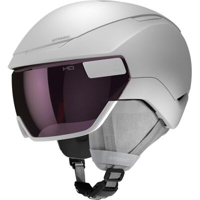 Atomic Revent GT AMID Visier HD Skihelm (59-63 cm, white/heather) Atomic Revent GT AMID Visier HD Skihelm (59-63 cm, white/heather)