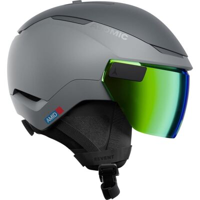 Atomic Revent GT AMID Visier HD Ski Helm (55-59 cm, limestone) Atomic Revent GT AMID Visier HD Ski Helm (55-59 cm, limestone)