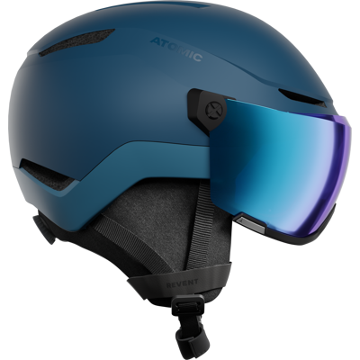 Atomic Revent Visor Stereo Skihelm (51-55 cm, deep ocean) Atomic Revent Visor Stereo Skihelm (51-55 cm, deep ocean)