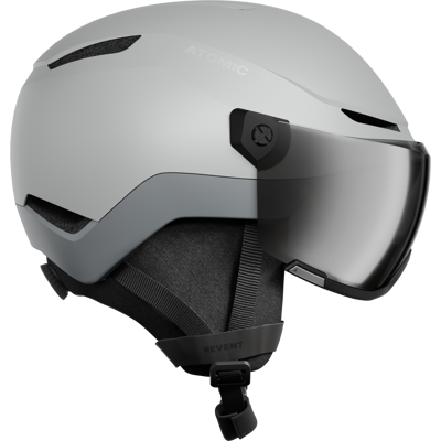 Atomic Revent Visor Stereo Skihelm (51-55 cm, concrete) Atomic Revent Visor Stereo Skihelm (51-55 cm, concrete)