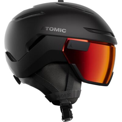 Atomic Savor GT Visor Stereo Skihelm (51-55 cm, black) Atomic Savor GT Visor Stereo Skihelm (51-55 cm, black)