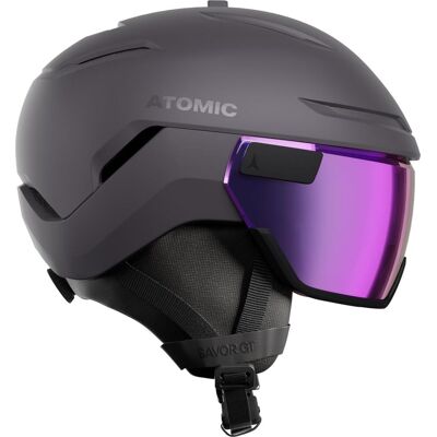 Atomic Savor GT Visor Stereo Skihelm (55-59 cm, iron ore) Atomic Savor GT Visor Stereo Skihelm (55-59 cm, iron ore)