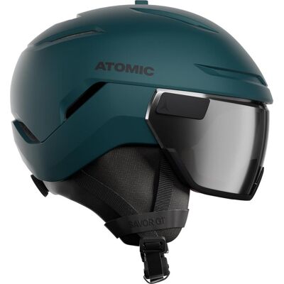Atomic Savor GT Visor Stereo Skihelm (51-55 cm, dark slate) Atomic Savor GT Visor Stereo Skihelm (51-55 cm, dark slate)