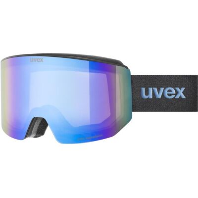 uvex lace Attract FM Skibrille mit Wechselscheibe (2330 black matt, mirror blue/green clear (S2 / S1)) uvex lace Attract FM Skibrille mit Wechselscheibe (2330 black matt, mirror blue/green clear (S2 / S1))