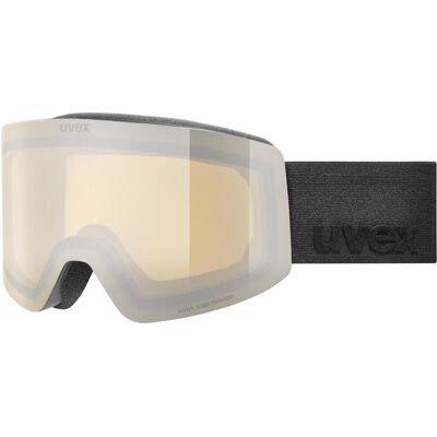 uvex Provoqe FM Brillenträger Skibrille (2530 black matt, mirror silver/yellow clear (S2)) uvex Provoqe FM Brillenträger Skibrille (2530 black matt, mirror silver/yellow clear (S2))