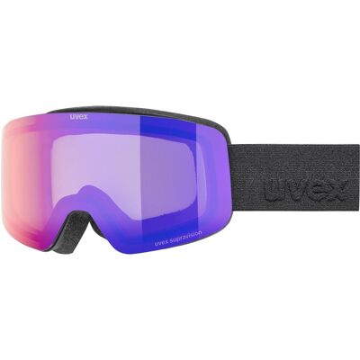 uvex pwdr FM Skibrille (2130 black matt, mirror ruby/green clear (S2)) uvex pwdr FM Skibrille (2130 black matt, mirror ruby/green clear (S2))