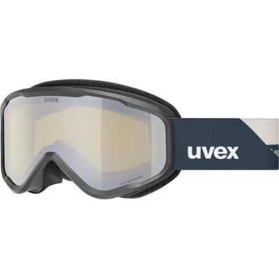 uvex Speedy Nova FM Kinderskibrille (2530 black matt, mirror silver/yellow clear (S2)) uvex Speedy Nova FM Kinderskibrille (2530 black matt, mirror silver/yellow clear (S2))