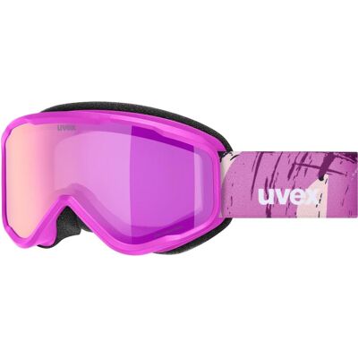 uvex Speedy Nova FM Kinderskibrille (9030 pink matt, mirror pink/green clear (S2)) uvex Speedy Nova FM Kinderskibrille (9030 pink matt, mirror pink/green clear (S2))