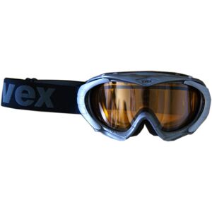 uvex Skibrille Tomahawk (5129 anthracite metallic, double lens, Scheibe: gold lite (S1))