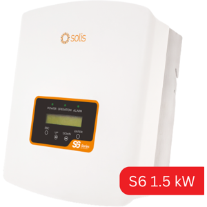 Solis 1.5kW Mini S6 1MPPT Wechselrichter mit DC Freischalter