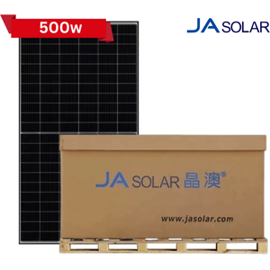 JA Solar 500W Black Frame JAM66S30-500/MR_BF