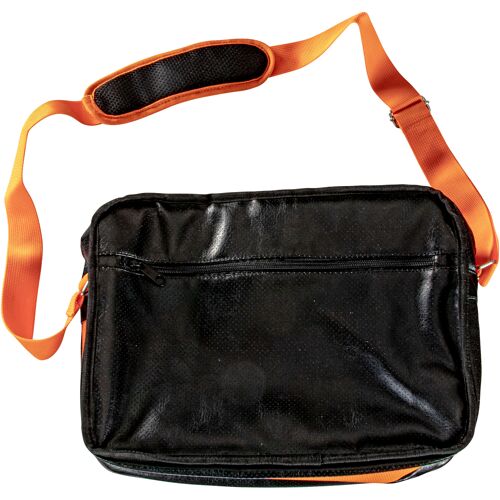 SunWizzard Tasche mit Solaranlage Umhängetasche Damen Herren Solar Powerbank für Smartphone Camping Notebook Tasche
