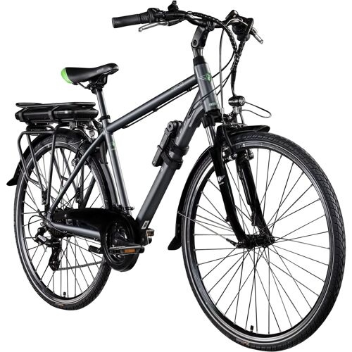 Zündapp Z802 mit Faltschloss E Bike 28 Zoll Trekkingrad 21 Gang Elektrofahrrad StVZO 155 - 185 cm Pedelec Elektro Trekking Fahrrad