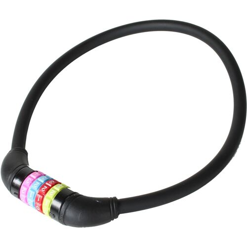 M-Wave DS 12.6,5 S Kabelschloss Kinder Fahrradschloss Zahlenschloss Code Fahrrad Schloss