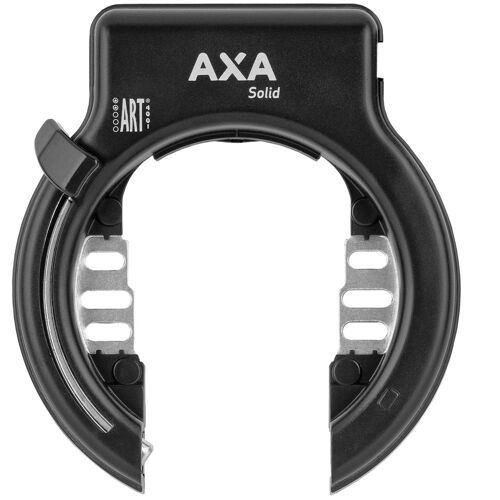 AXA Solid Fahrrad Schloss E Bike Fahrradschloss mit Schlüssel Rahmen Rahmenschloss Ringschloss