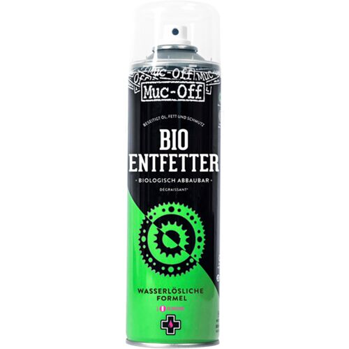 Muc-Off De-Greaser Aerosol 500 ml Fahrrad Kette Fahrradkette Reinigungsmittel Fettlöser Kettenreiniger Fettentferner Entfetter