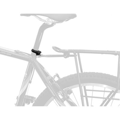 M-Wave Racky Sattelklemme mit Aufnahme für Gepäckträger Sattelstützenklemme Fahrrad Sitzrohrklemme Alu M-Wave Racky Sattelklemme mit Aufnahme für Gepäckträger Sattelstützenklemme Fahrrad Sitzrohrklemme Alu