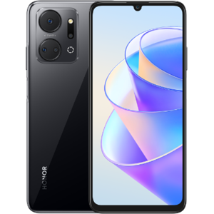 Honor X7a 4GB+128GB/MT6765H/Midnight Black/5330-mAh-Akku mit langer Lebensdauer