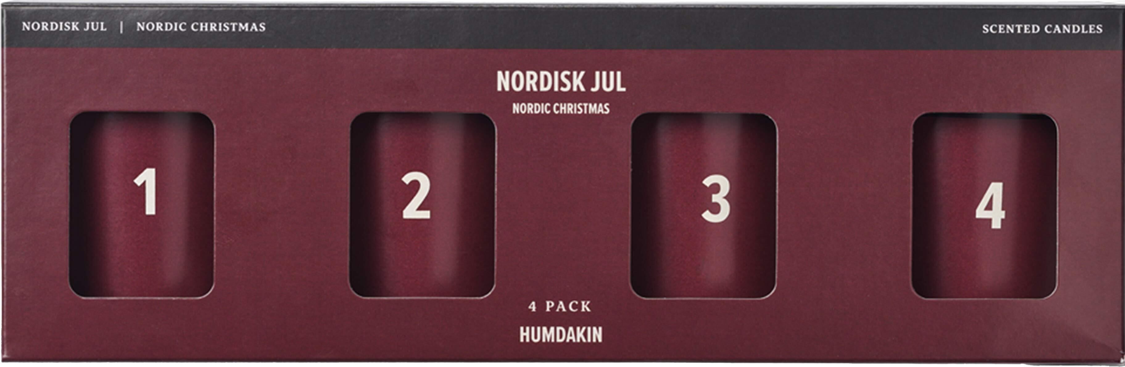 HUMDAKIN - Scented Candles - Nordisk Jul - Duftkerze - Size: 1 ct