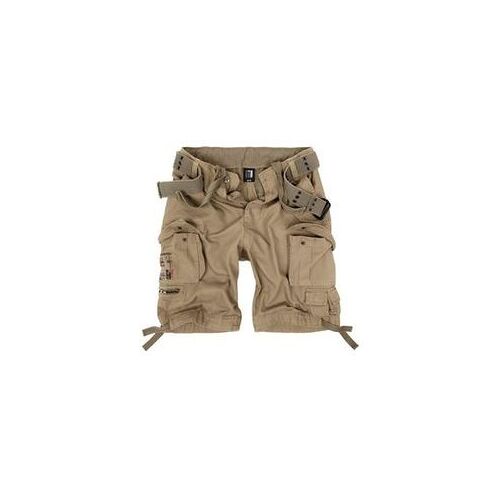 bw-online-shop Urban Summer Vintage Shorts (Sale) beige, Größe XXL