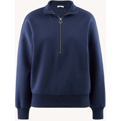Tamaris Oversized Sweatshirt blau Gr. M Tamaris Oversized Sweatshirt blau Gr. M