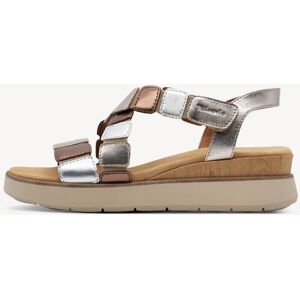 Tamaris Sandalette metallic Gr. 40 Tamaris Sandalette metallic Gr. 40