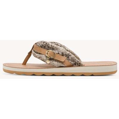 Tamaris Zehentrenner beige Gr. 39 Tamaris Zehentrenner beige Gr. 39
