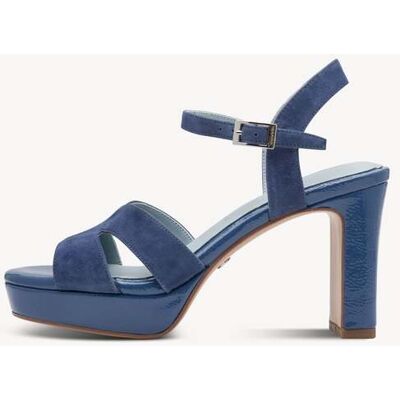 Tamaris Sandalette blau Gr. 41 Tamaris Sandalette blau Gr. 41