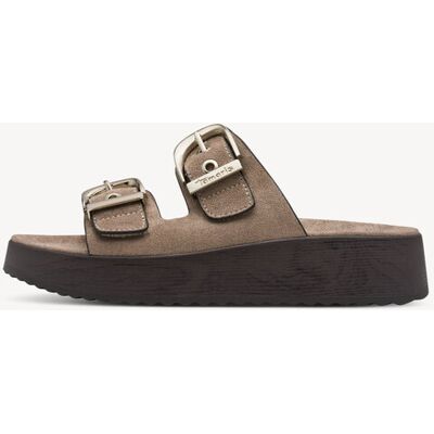 Tamaris Pantolette beige Gr. 42 Tamaris Pantolette beige Gr. 42