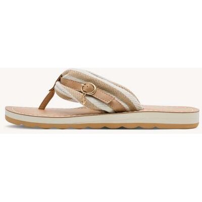 Tamaris Zehentrenner beige Gr. 41 Tamaris Zehentrenner beige Gr. 41