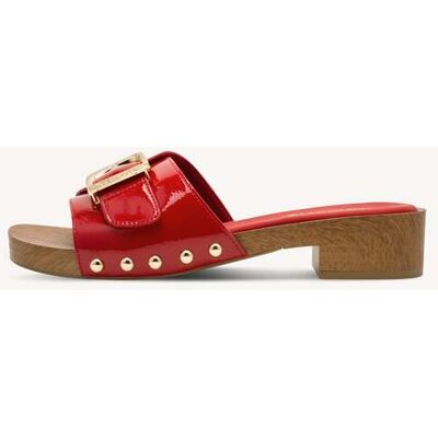 Tamaris Pantolette rot Gr. 38 Tamaris Pantolette rot Gr. 38