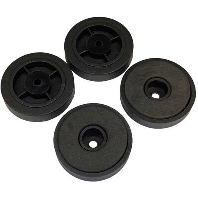 Phobya Gehäusefüße M4x10 - 4 Stück black Phobya Gehäusefüße M4x10 - 4 Stück black