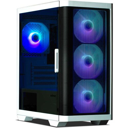 Zalman M4 front Mesh PC-Gehäuse, micro-ATX - Weiß