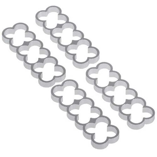 Alphacool Eiskamm Alu X12 - 4mm silver - 4 Stück PHT EOL