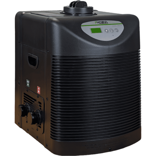 Hailea Phobya HE-500 Durchlaufkühler mit Pumpe und Filter – Schwarz