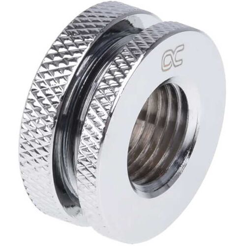 Alphacool HF Schottverschraubung kurze Version G1/4 - Chrome