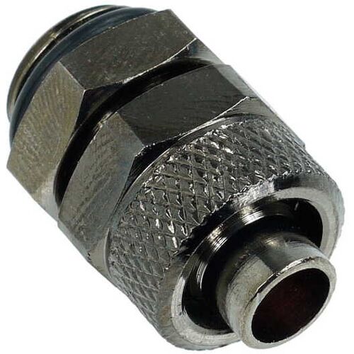 Aquatuning 11/8mm (8x1,5mm) Anschraubtülle G1/4 - black nickel