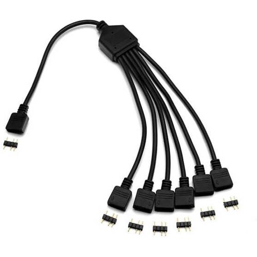 EK Water Blocks EK-D-RGB 6-Way Splitter Cable