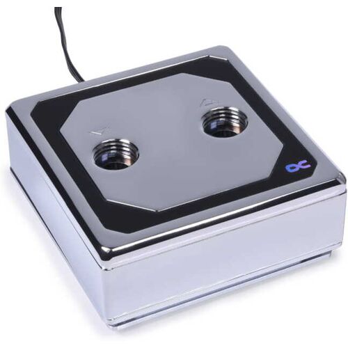 Alphacool Eisblock XPX Aurora Edge - Full Brass Chrome Digital R...