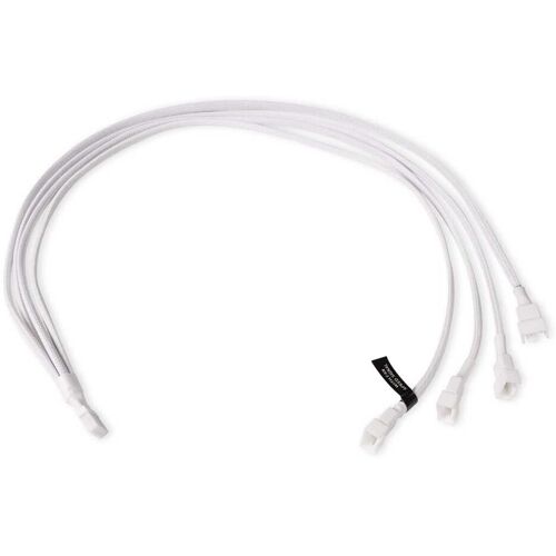 Alphacool Y-Splitter 4-Pin auf 4x 4-Pin PWM 60cm weiß