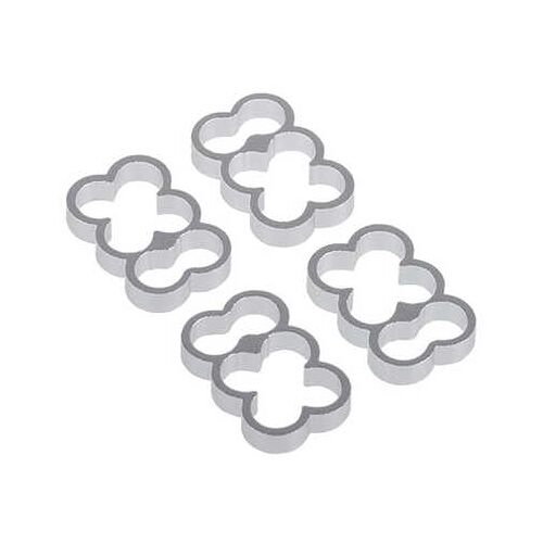 KAB Alphacool Eiskamm Alu X6 - 4mm silver - 4 Stück PHT EOL