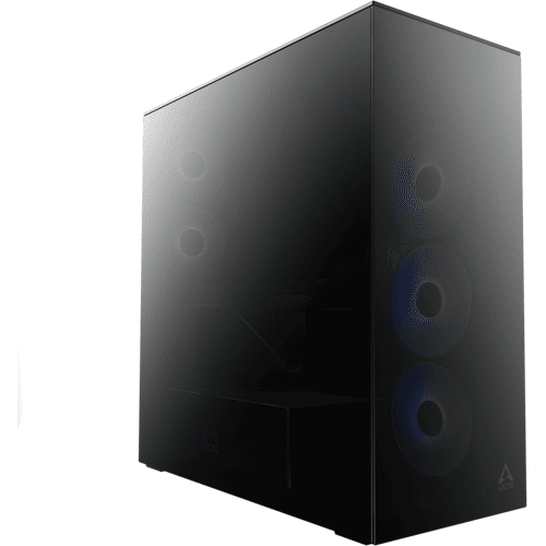 Arctic Xtender VG (Mirror Black) Premium E-ATX PC-Gehäuse mit ve...