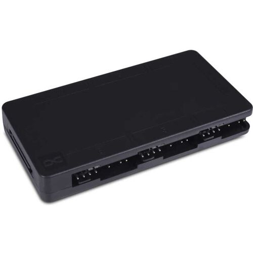 Alphacool Core 6x 4-Pin PWM/DRGB Splitter mit SATA-Stromanschluss