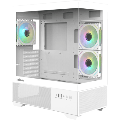 Zalman CHRONIX PC-Gehäuse, Midi-Tower - Weiß Zalman CHRONIX PC-Gehäuse, Midi-Tower - Weiß