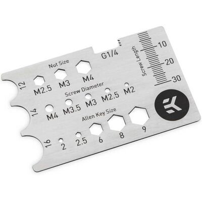 EK Water Blocks EK-Loop Edelstahl-Prüfkarte EK Water Blocks EK-Loop Edelstahl-Prüfkarte