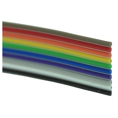Aquatuning Flachbandkabel AWG28 10-pol. - Flexibel, DIY, Großgehäuse Aquatuning Flachbandkabel AWG28 10-pol. - Flexibel, DIY, Großgehäuse